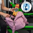 thumbnail image 5 of Rainbow Tie Dye Mandala Pattern Hot Yoga Mat Towel Non Slip for Hot Yoga - Quick-Drying Yoga Mat Cover with 4 Corner Pockets with Travel Bag - Hot Yoga Towel Non Slip 70"x26", 5 of 6