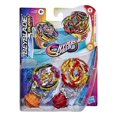 thumbnail image 1 of Beyblade Burst Rise Hypersphere, Pack de 2 Lord Spryzen S5 (rotation gauche/droite) et Roktavor R5 (rotation droite), à partir de 8 ans, 1 of 3