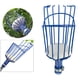 thumbnail image 4 of Recolector de frutas, recogedor de frutas, cesta de palo, herramienta de recolección, púas de jardinería, ligero, Azul, 4 of 9