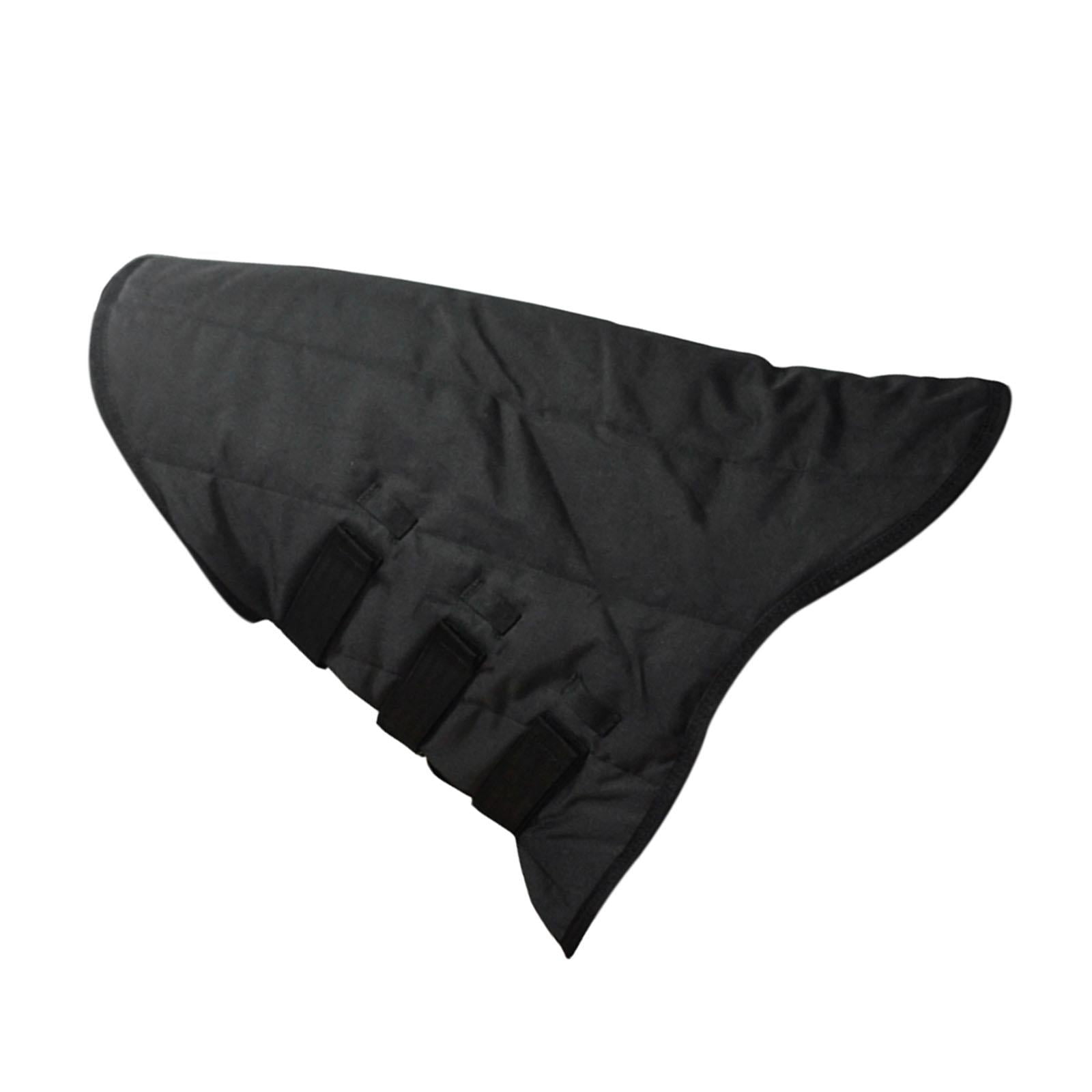 GARENDE Horse Neck Cover 600D Oxford Cloth Warm Equestrian Accessory Neck Protection Black