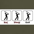 thumbnail image 3 of CafePress - Eat Sleep Golf Dark T Shirt - Men's Classic Graphic Cotton T-Shirt, 3 of 4
