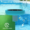 thumbnail image 2 of Solar Pool Cleaner & Floating Water Purifier | Copper for Pool 35,000 Gallons | Large Solar Panel & 2 Sets of Fittings | 85% Less Chlorine | Fits Fresh, Salt Water, Inground Pool & Above Ground Pond, 2 of 8