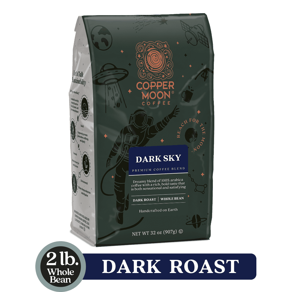 Copper Moon Coffee Dark Sky 2 lb Whole Bean Dark Roast