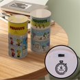 thumbnail image 4 of Velas de Pilar de Vidrio LED sin Llama Mark Feldstein Peanuts, 4 of 5