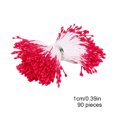 thumbnail image 4 of Injueey Craft Mixed Red Artificial Flower Cherry Stamen Berries Bundle DIY Christmas Wedding Cake Caja de regalo Decoración Flores artificiales Tipo 2 90 piezas Injueey HA002022-02, 4 of 5