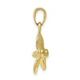 thumbnail image 2 of FJC Finejewelers 10k Yellow Gold Polished 3d Propeller Charm, 2 of 6