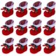 thumbnail image 1 of Botas de caramelo de Navidad 12 piezas calcetín de Navidad colgante, bota de Navidad, para decoración de regalo de Navidad Adepaton WLJ-0494, 1 of 4