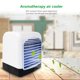 thumbnail image 2 of Aire acondicionado, enfriador de aire, humidificador, purificador portátil para el hogar, dormitorio, oficina, coche, ventilador de refrigeración de escritorio de 3 velocidades, aire acondicionado JFHHH pequeña, 2 of 5