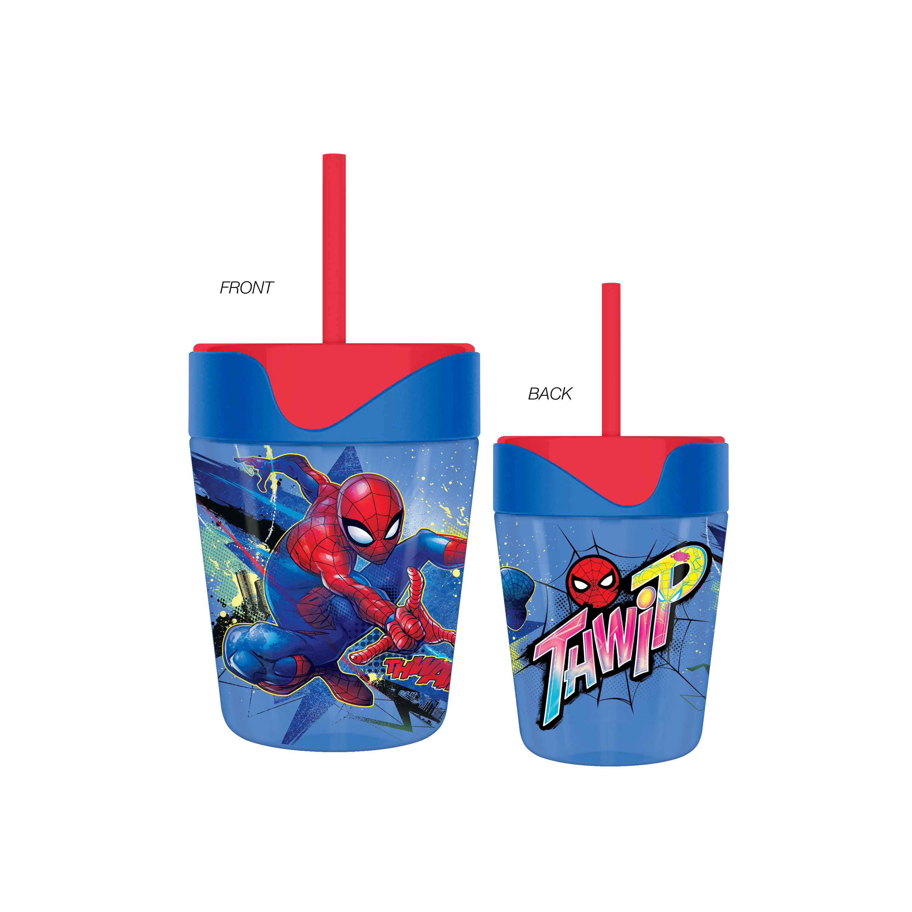 12pc 17.5oz SPILL PROOF TUMBLER W/ SILICONE STRAW Assortment