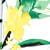 Yellow Tropical Floral