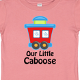 thumbnail image 4 of Inktastic Train Our Little Caboose New Baby Boys or Girls Baby T-Shirt, 4 of 5