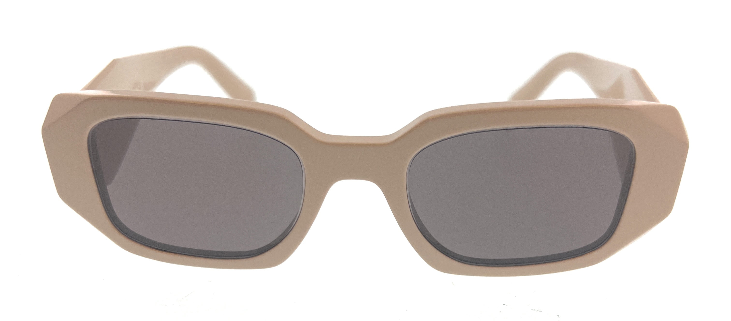 Prada PR 17WS Plastic Womens Rectangle Sunglasses Black 49mm Prada PR 17WS Plastic Womens Rectangle Sunglasses Black 49mm