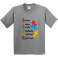 thumbnail image 3 of Inktastic Autism Acrostic Youth T-Shirt, 3 of 5