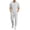 White, variant on gbyLJF Men's 2 Piece Outfit Textured Collared Shirt and Jogger Pants Set Casual Short Sleeve Tracksuit with Pockets