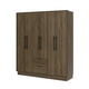 thumbnail image 1 of Ropero Bertolini 1138 COLOR LEGNO 6 puertas 2 cajones, 1 of 4