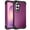 Purple, variant on for Samsung Galaxy S26 Back Case, Phone Case Heavy Duty 2 in 1 Rugged Shockproof Protection Hybrid Hard PC Bumper Drop Protective Silicone for Girls Women Boys Men for S26, Darkblue