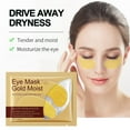 thumbnail image 3 of Parches de gel de mascarilla debajo de los ojos para ojeras, ojos hinchados, arrugas | Parche de ojo vegano hidratante Regalos de cumpleaños de viaje para mujeres y hombres | 1 pieza Rosa Azul Verde, 3 of 5
