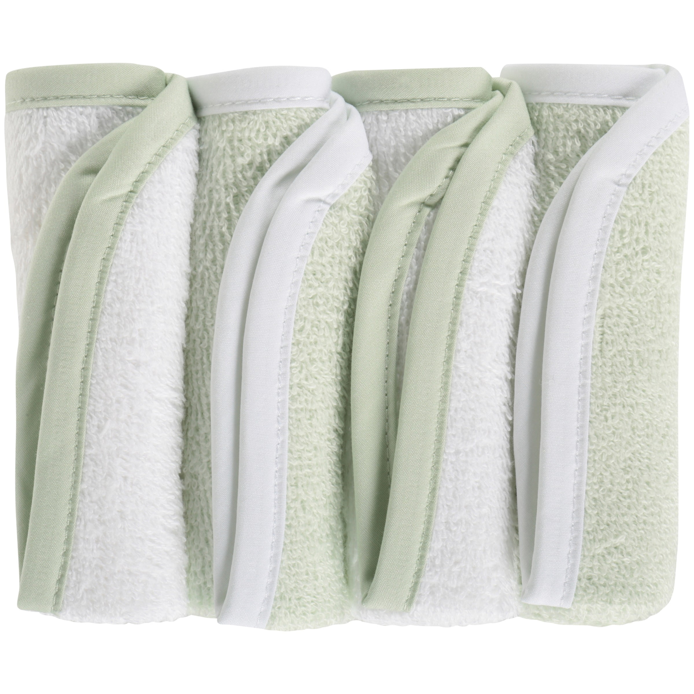 American Baby CompanyÃ Â® Celery Cotton Terry Washcloths 4 ct Pack