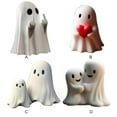 thumbnail image 3 of ZheElen Décorations Durables Ghosts Statues en Résine pour Décoration Intérieure d'Halloween Durable Mini Ghosts 2, 3 of 6