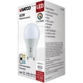 thumbnail image 6 of Satco LED A19 GU24 Base 8.8W CCT Selectable Bulb - Bi Pin, Dimmable, 4.29" x 2.36", 6 of 7