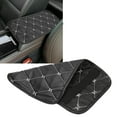 thumbnail image 4 of Armrest Storage Pad, Practical Armrest Storage Cover Waterproof Convenient  For Outdoor For Car Red Line On Black,Black Line On Black,White Line On Black, 4 of 8