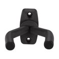 thumbnail image 2 of Graflsoa Black Wall-Mounted Guitar and Ukulele Hanger with Soft Foam Protection, Durable Plastic Base & Metal Hook, Easy Installation for Home, Studio, or Exhibition Display, 2 of 6