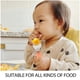 thumbnail image 5 of Stainless Steel Spoon Fork Set for Kids with Silicone Handles 2Pcs, 5 of 5