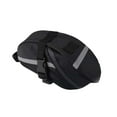 thumbnail image 4 of Shisuyan Bike Saddle Bag Black Reflective Straps Quick Detachable 1Set 7.9x3.1x2.4in, 4 of 8