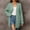 Green, variant on Women's Sweaters And Cardigans Under $15 Summer Lightweight Long Sleeved V-neck Solid Color Knitted Cardigan Sweater Jacket