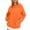 01# Orange, variant on YDDIAN Packable Rain Jacket Women Waterproof Plain Long Sleeve Plus Size Coats with Hood Zipper Summer Outdoor Dressy Trench Coat with Pockets Orange S