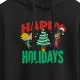 thumbnail image 3 of Hey Arnold! - Holiday Homies - Juniors Cropped Pullover Hoodie, 3 of 5