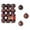 Coffee, variant on Set of 24pcs Christmas Balls Ornaments Christmas Tree Decoration Ornaments Shatterproof Hanging Balls for Birthday Halloween Holiday Wedding Decorations Christmas Tree Home