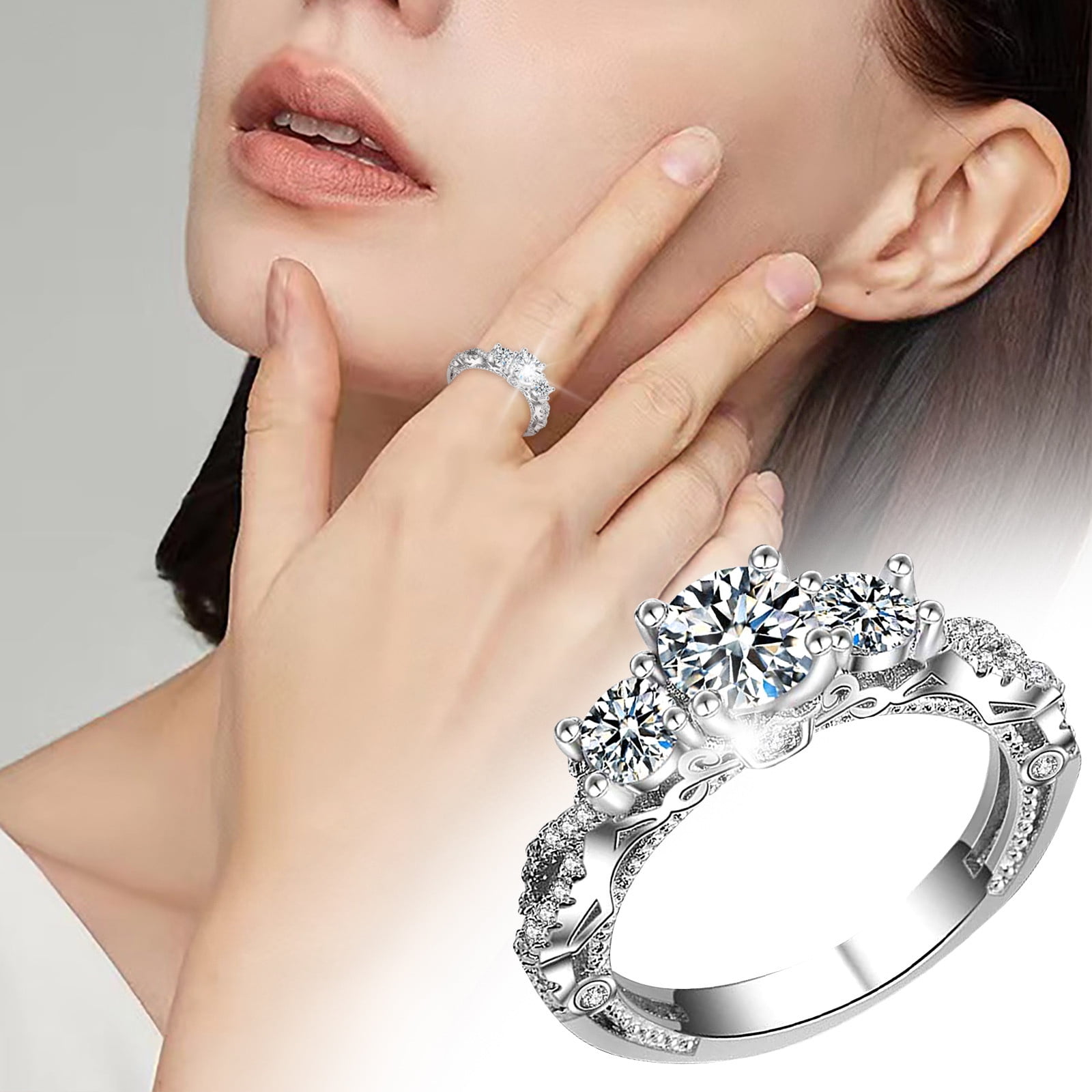 Cheap 9Pcs/set Punk Finger Rings Minimalist Paint Black Geometric Metal  Rings for Women Girls Party Trendy Jewelry | Joom