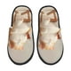 thumbnail image 1 of Fotbe Relaxing Cat With Tea Pantuflas Peludas para Mujer con Estampado, Zapatillas de Peluche, Zapatos de Invierno para Casa, Uso Interior y Exterior-Medium, 1 of 8