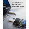 thumbnail image 4 of 2025 Latest Model D40E 128GB Dual USB 3.2 Gen 1 Type-C Jump Drive, USB-C Flash, 4 of 5
