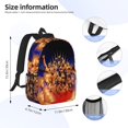 thumbnail image 4 of 15.4in Wres-Tler W-W,E Backpacks Cute Laptop bag Cartoon Bags Bookbag Daypack Outdoor Travel, 4 of 8