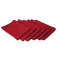 thumbnail image 3 of Tablelinensforless [6 Unidades De Color Rojo Cereza] Servilletas De Tela De 17 X 17 Pulgadas, 100 % Poliéster, Con Bordes Dobladillos, Lavables A Máquina, Ideales Para Fiestas, Bodas Y Cenas, 3 of 5