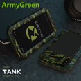 thumbnail image 1 of Heavy Duty Protection Armor Metal Phone Case para iPhone 14 13 12 11 Pro XS MAX SE XR X 6 6S 7 8 Plus Cubierta de aluminio a prueba de golpes Tan Jianjun unisex, 1 of 2
