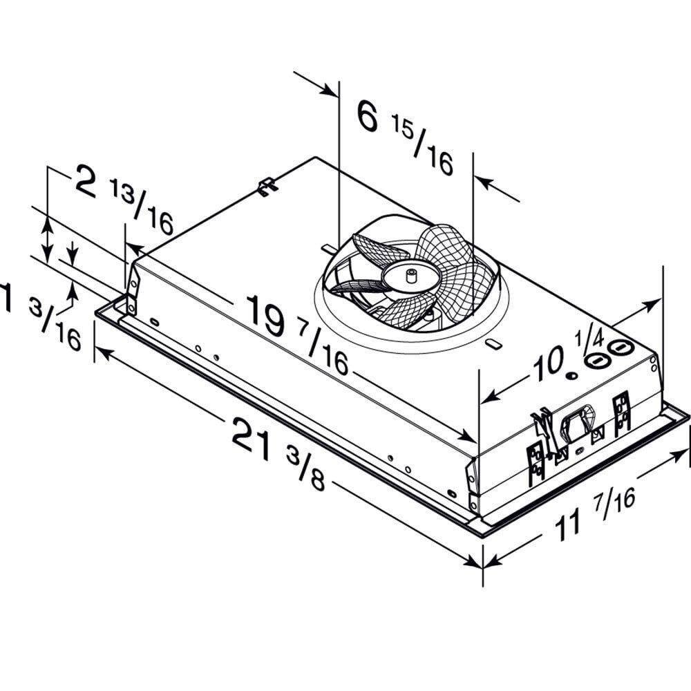 BROAN PM300SS ductless hood