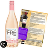 Sutter Home Fre Rosé Non-Alcoholic Wine, Experience Bundle with ChromaCast Pop Socket, Seasonal Wine Pairings & Recipes, 12/750ML