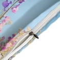thumbnail image 4 of 3 Pcs Soft Bedding Set, Includes 1 Duvet Cover with Zipper And 2 Pillow,Shams Eiffel Tower Twin(86"x70"), 4 of 8