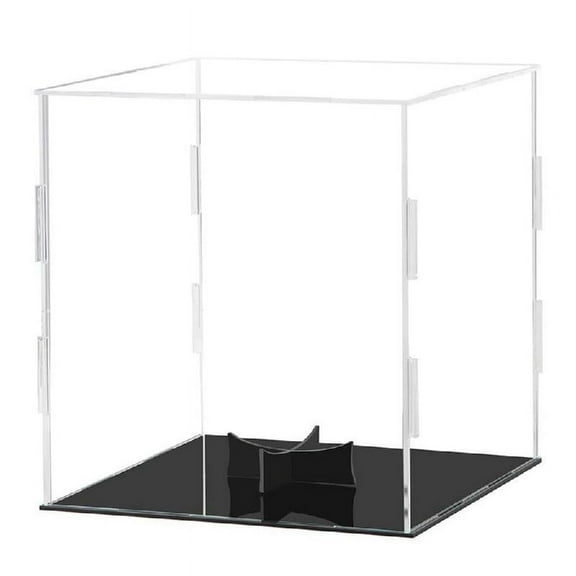 Clear Acrylic Display Case Dustproof Box for Baseball Soccer Volleyball Figures