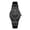 Black Lady, variant on Women's and men's watches, suitable for both women and men, quartz watch with calendar, waterproof, steel strap, men's and women's wristwatch, trendy and fashionable