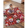 thumbnail image 6 of Christmas Gnomes Blanket for Boys Girls, Kids Throw Blanket Gift for Child, Fluffy Cozy Soft Lightweight Blankets for Bed Office, 40x50 Inches, 6 of 6