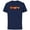 Navy, variant on Marvel Spider-Man & Venom Halloween Pumpkin Jack-o’-Lanterns - Short Sleeve Cotton T-Shirt for Adults - Customized-Athletic Heather