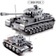 thumbnail image 4 of Bloques de construcción de tanque militar para niños, juguete de ladrillos para armar tanque militar M1a2 alemán, serie Army Tiger, código 2023, 4 of 4