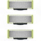 thumbnail image 1 of Replacement Blades for Electric Shaver and Trimmer, 3-Pack, Compatible with OneBlade Models QP230/50, 1 of 4