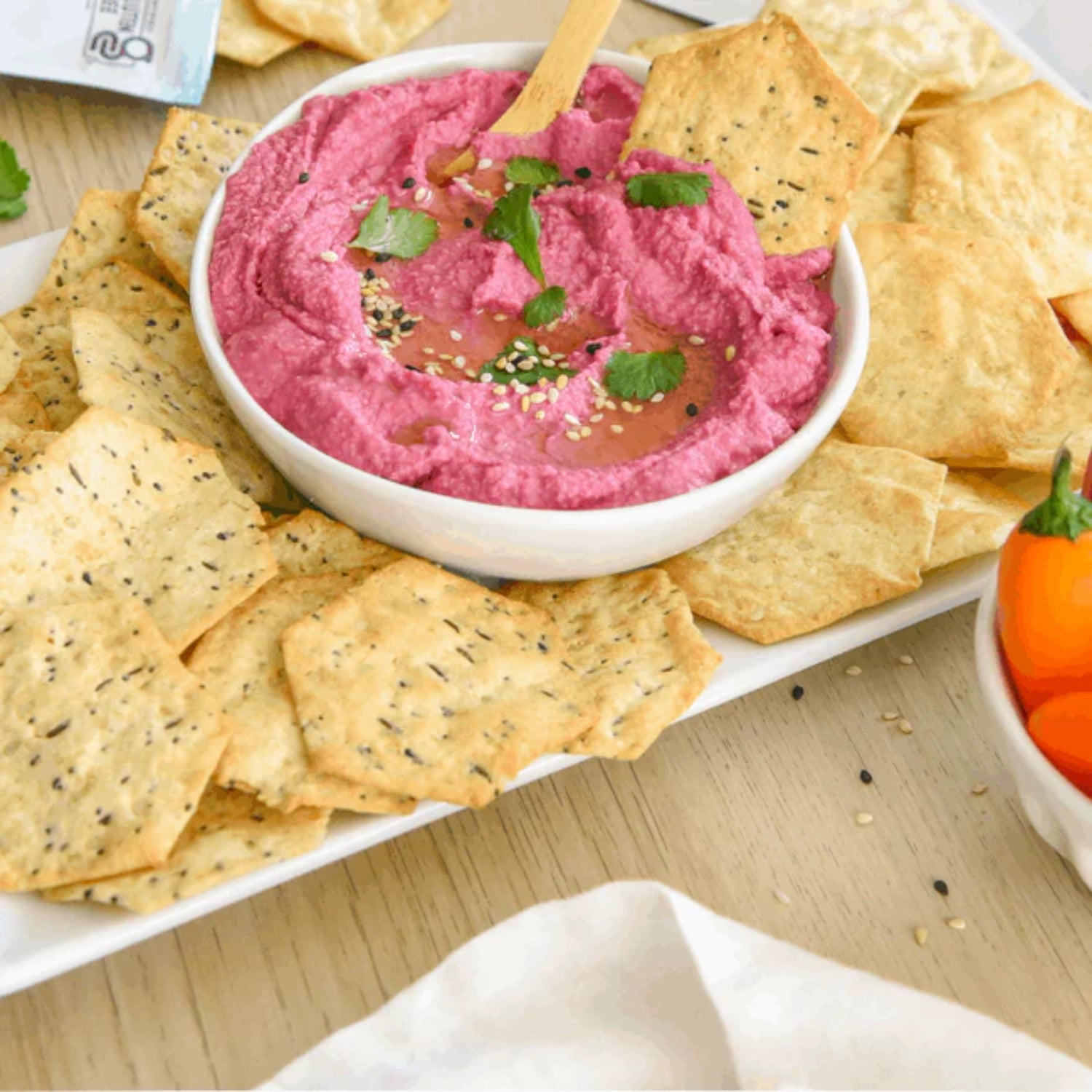 (4 pack) Milton's Gluten Free Crackers - Everything Seasoning, 4.5oz, Plastic Bag