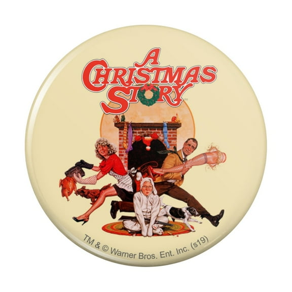 A Christmas Story Poster Pinback Button Pin