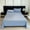 Sky Blue, variant on AUHomi Household Dormitory Solid Color Bed Sheet, 47" * 91" Cotton Sheet, 1 Pack Luxury Super Soft Cozy Comfy Pure Cotton Bed Sheets, Suitable for Fall Summer and Spring, Blue